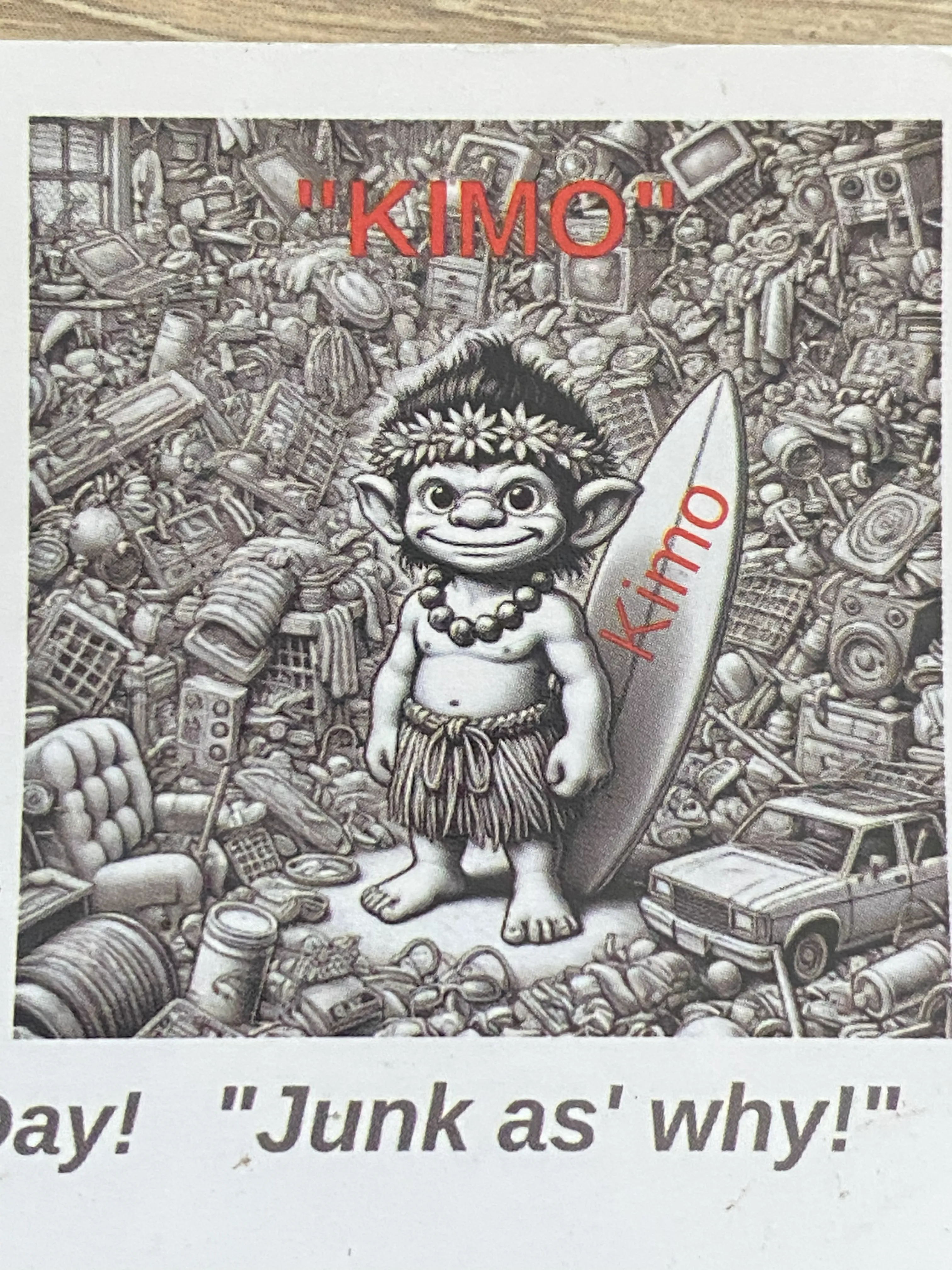 JunkForce Mascot